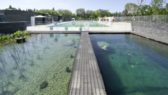 orden Park Natural Swimming Pool by Gh3* architecture