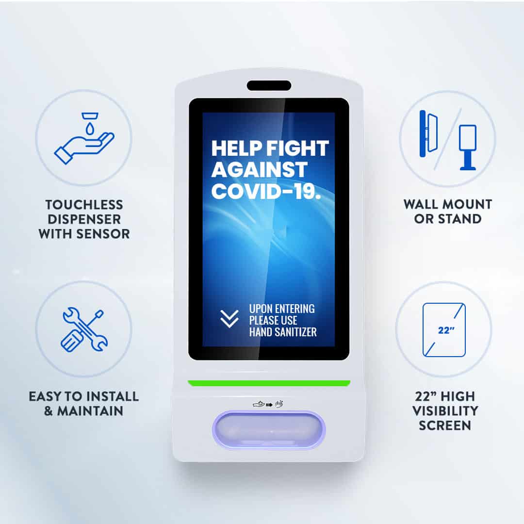 Digital Hand Sanitizer - A Revolutionary New Way to Advertise