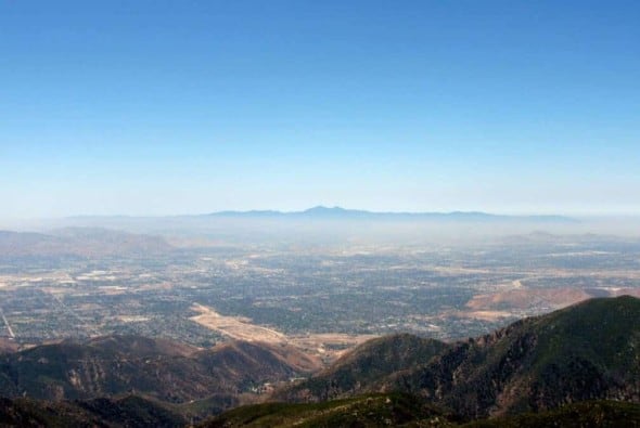 View from Bernardino Valley