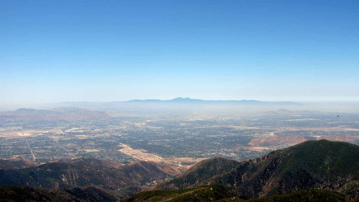 View from Bernardino Valley