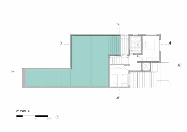 Cerrado House - Second Floor Plan