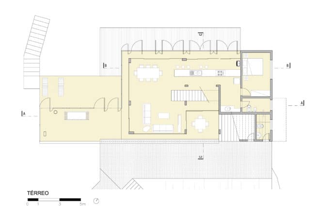 Cerrado House - First Floor Plan