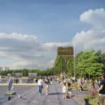 Floriade will get a 40m panoramic façade artwork – a creation by MVRDV, Arttenders, and Alex Verhaest