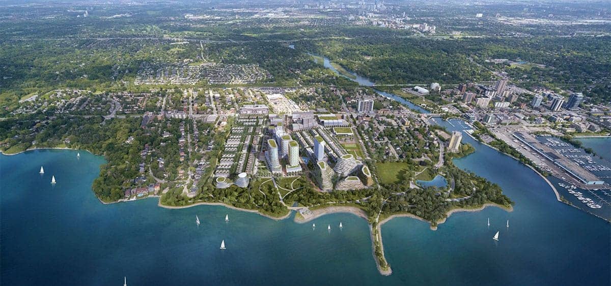 Brightwater - From oil refinery to an eco-friendly community on Lake Ontario