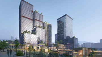 Seoul Valley Frames a Vibrant Green District in the City Center