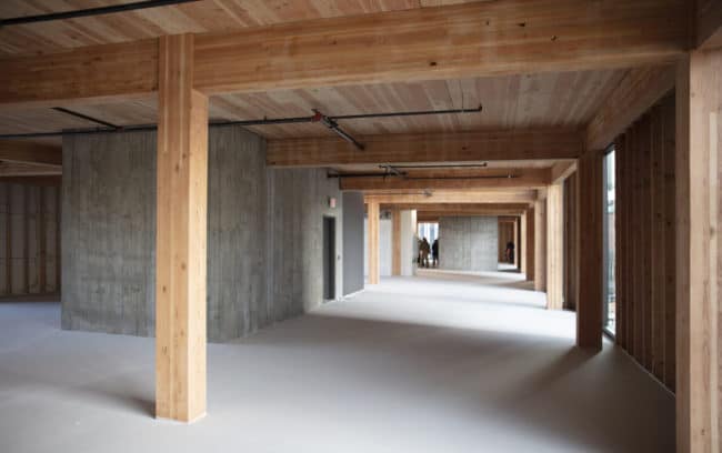Sideyard, a mass timber, urban infill project by Skylab