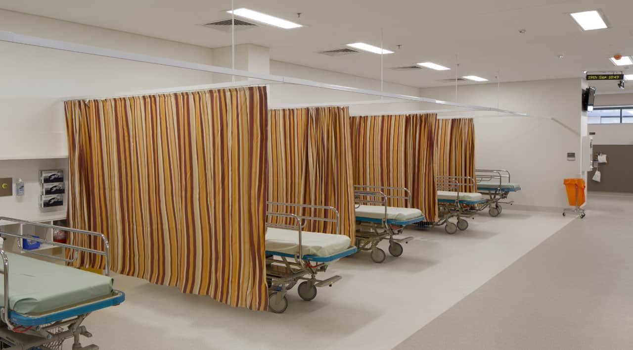 How can design help alleviate overcrowded emergency departments?