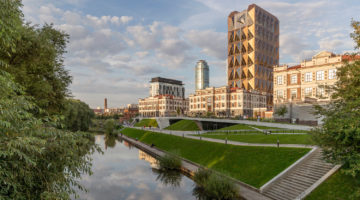 RCC Headquarters – Foster and Partners’ first office building in Russia opens