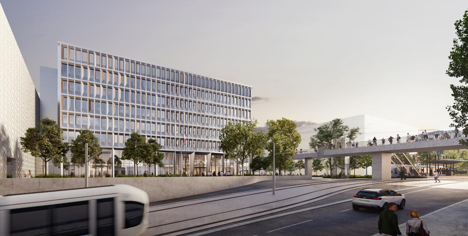 Snøhetta designs the new Administrative Centre of the city of Lyon