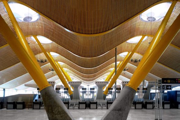 Barajas International Airport in Madrid