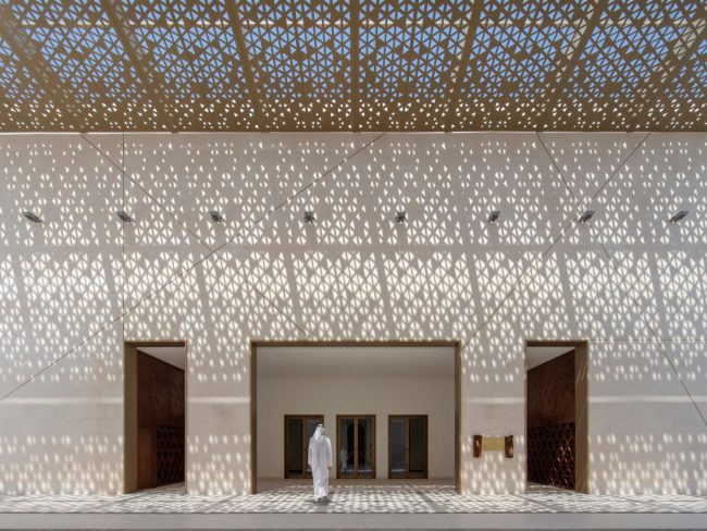 Mosque internal entrance