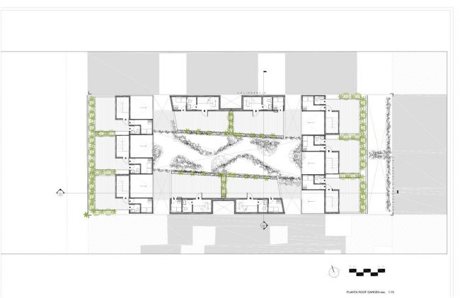 Third Floor Plan - Casa Jardin Escandon by CPDA Arquitectos