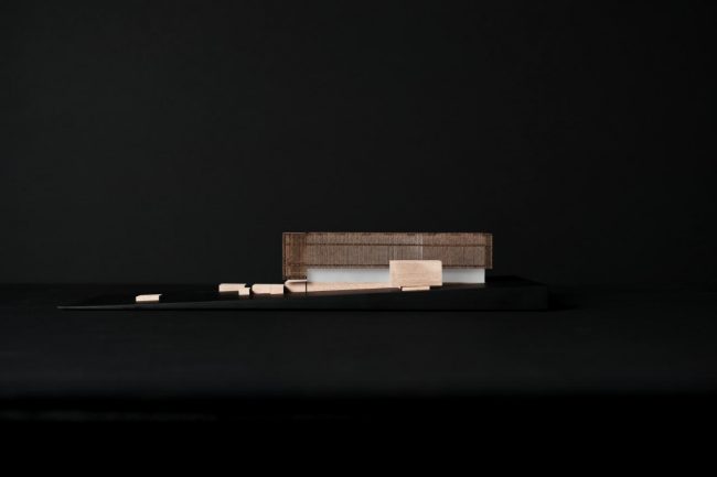 Model, Plinth House by Hyde + Hyde Architects