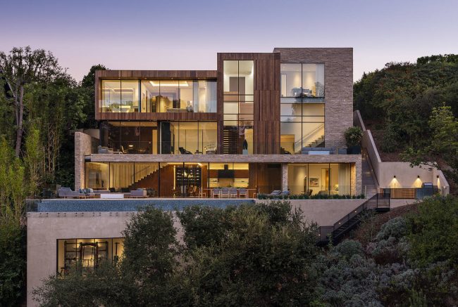 Exterior View - San Remo Residence in Pacific Palisades