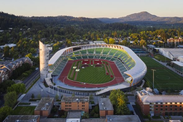 Hayward Field, University of Oregon by SRG Partnership