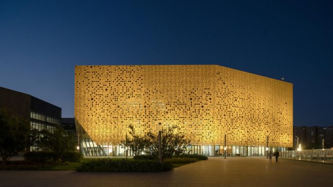Zhangjiakou Library by Tanzospace