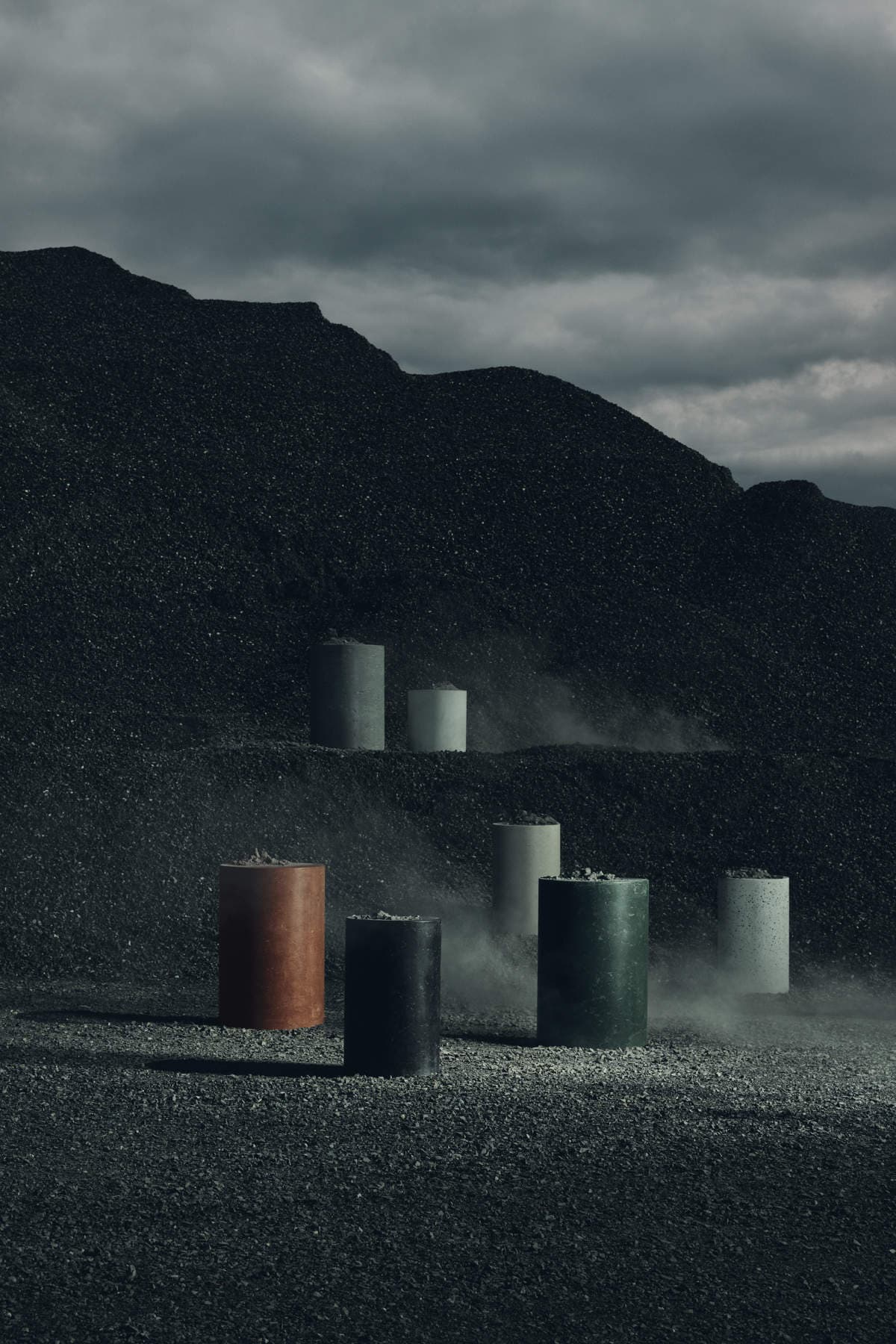 Cylinders by Béton Johnstone