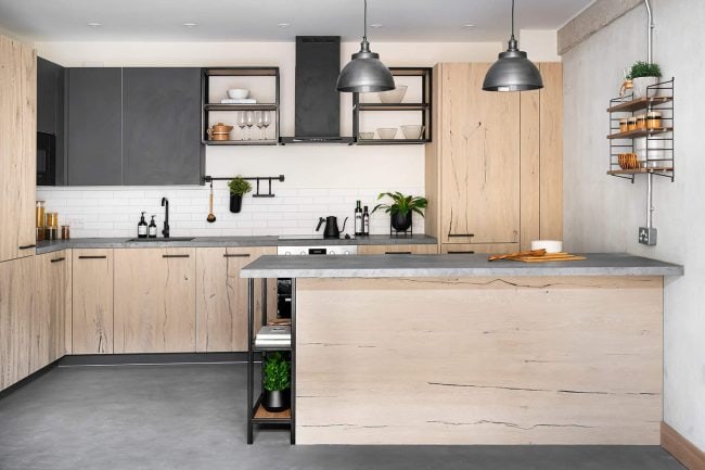 Bentley House Flat - Open Plan Kitchen