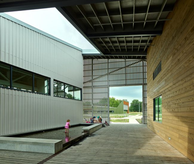 Home Building at Thaden School by EskewDumezRipple