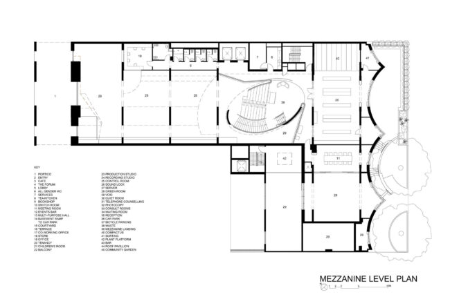 Mezzanine Level Plan