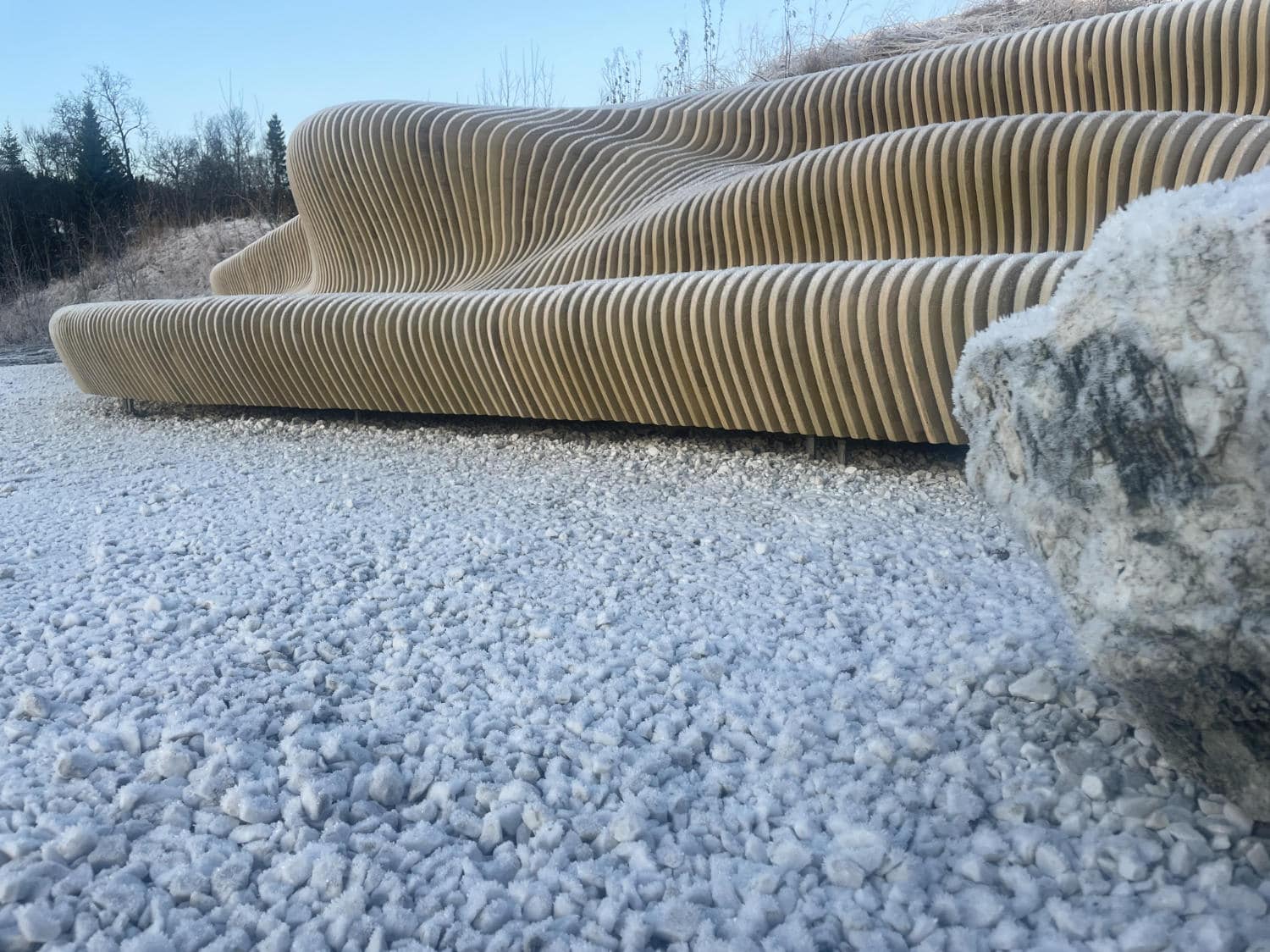 Community Landscape - Parametric design in the Frozen Arctic